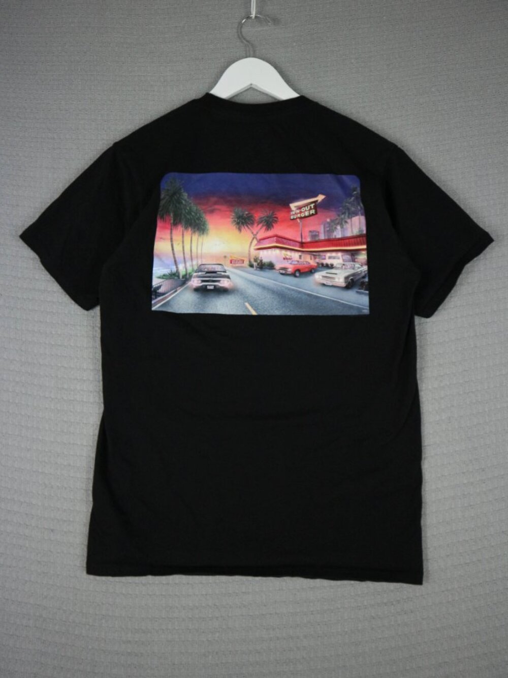 In N Out Burger Graphic Tee 2025 Mens Black Shirt Tee